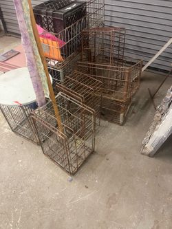 Wire crates/milk crates