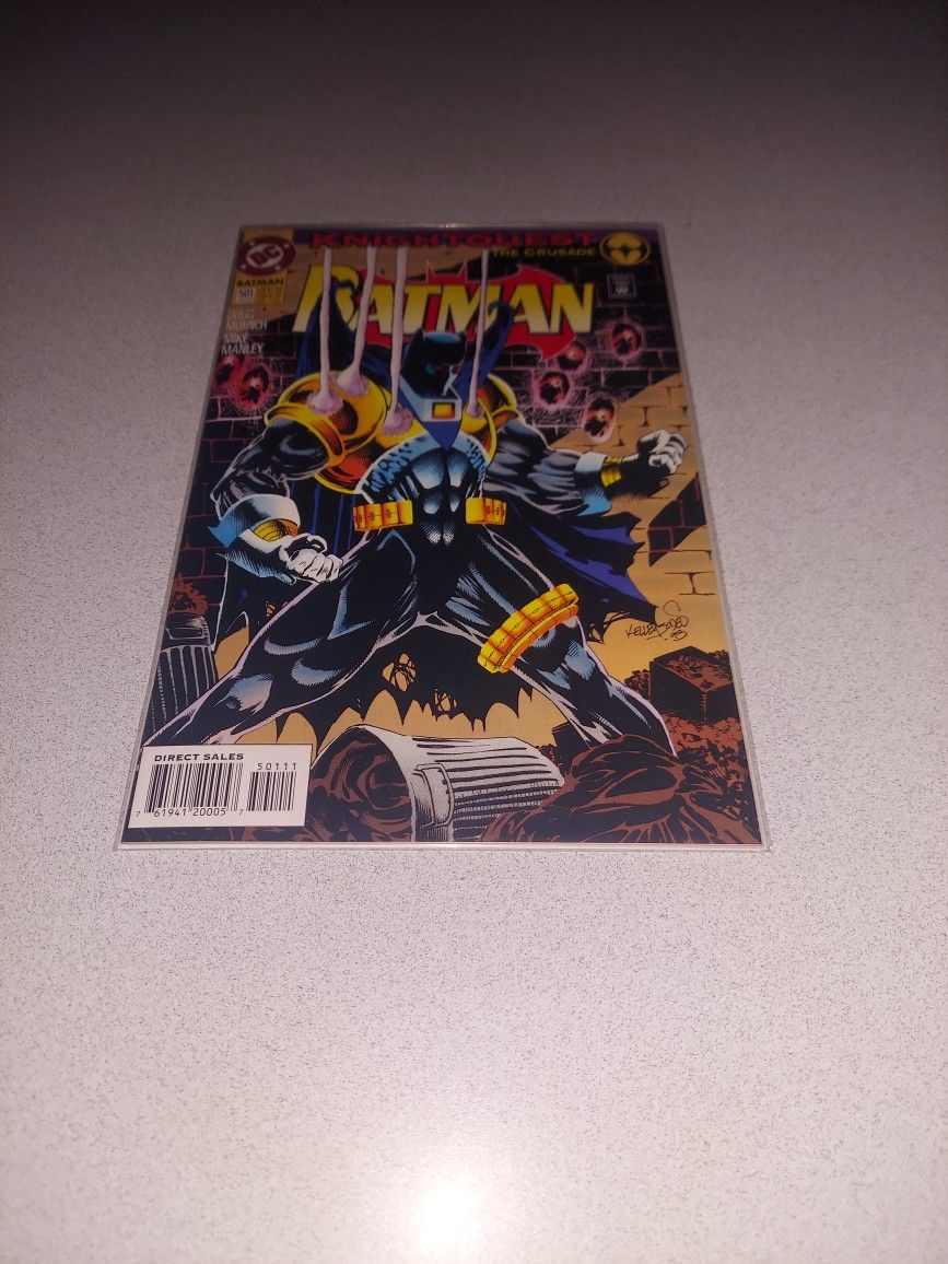 BATMAN #501 COMIC BAGGED AND BOARDED