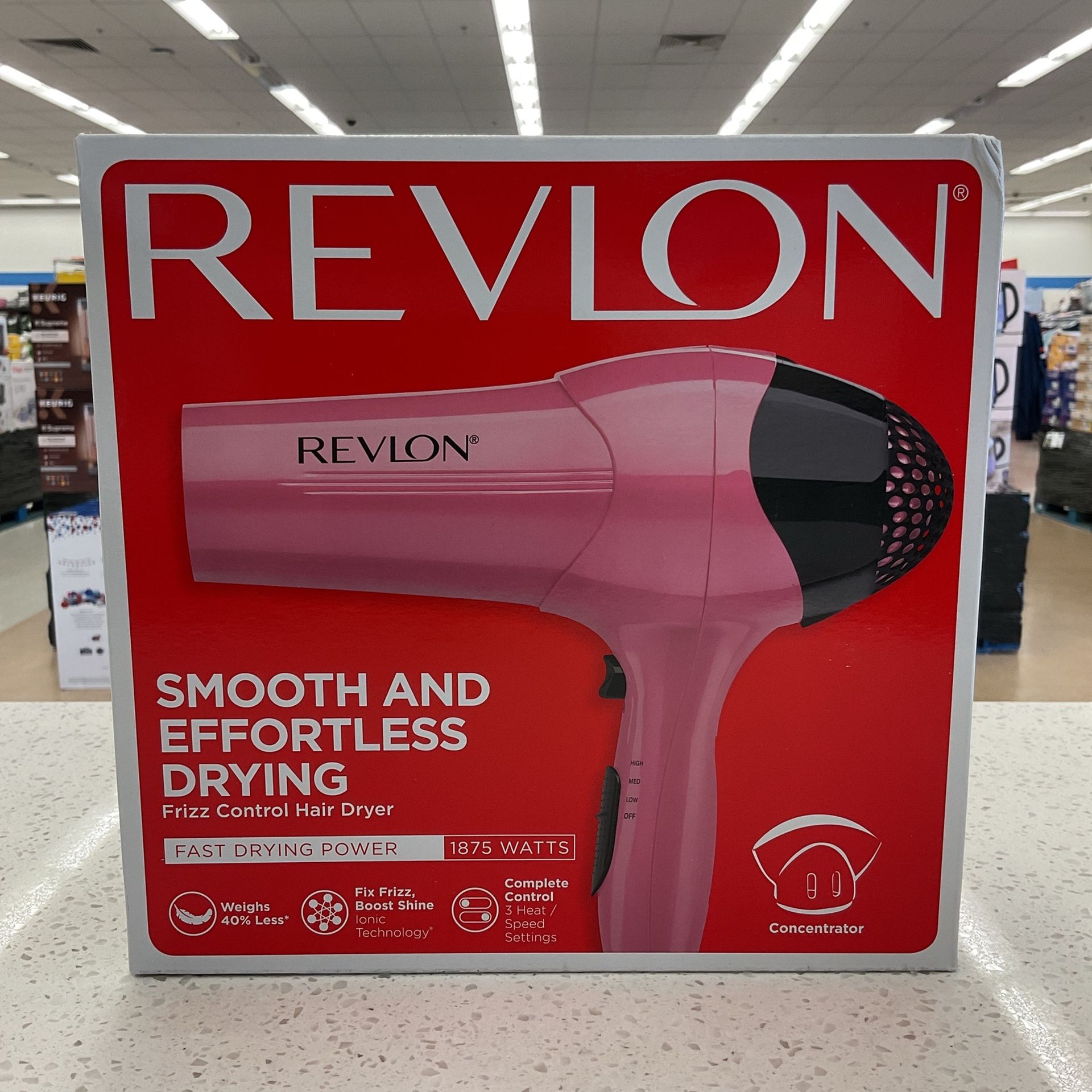 revlon frizz control hair dryer