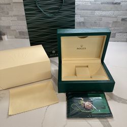 Rolex Watch Box New With Accessories!
