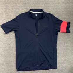 Rapha Pro Team Flyweight Jersey Cycling Mens M Navy Blue Hot Pink