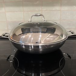 Hexclad Hybrid 14” Wok 
