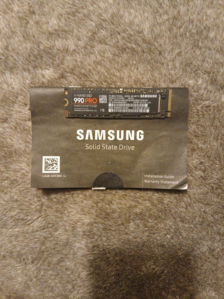 Samsung Solid State Drive 1Tb New
