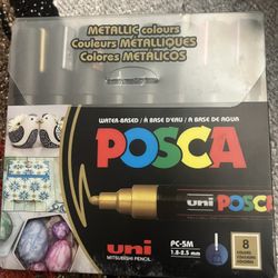 Posca Markers Metallic Shades 