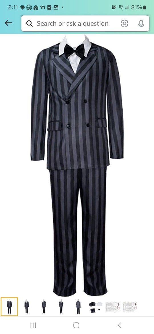 Gomez Addams Costume