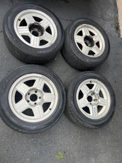 Camaro 1992 Rs Rims And Tires 245/50/16