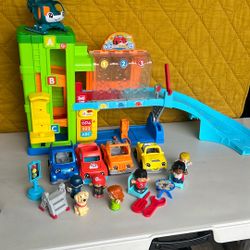 Little People Car Wash Set Larger Set Toy