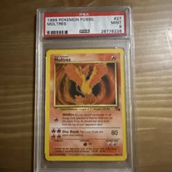 Pokemon PSA Moltres 9 