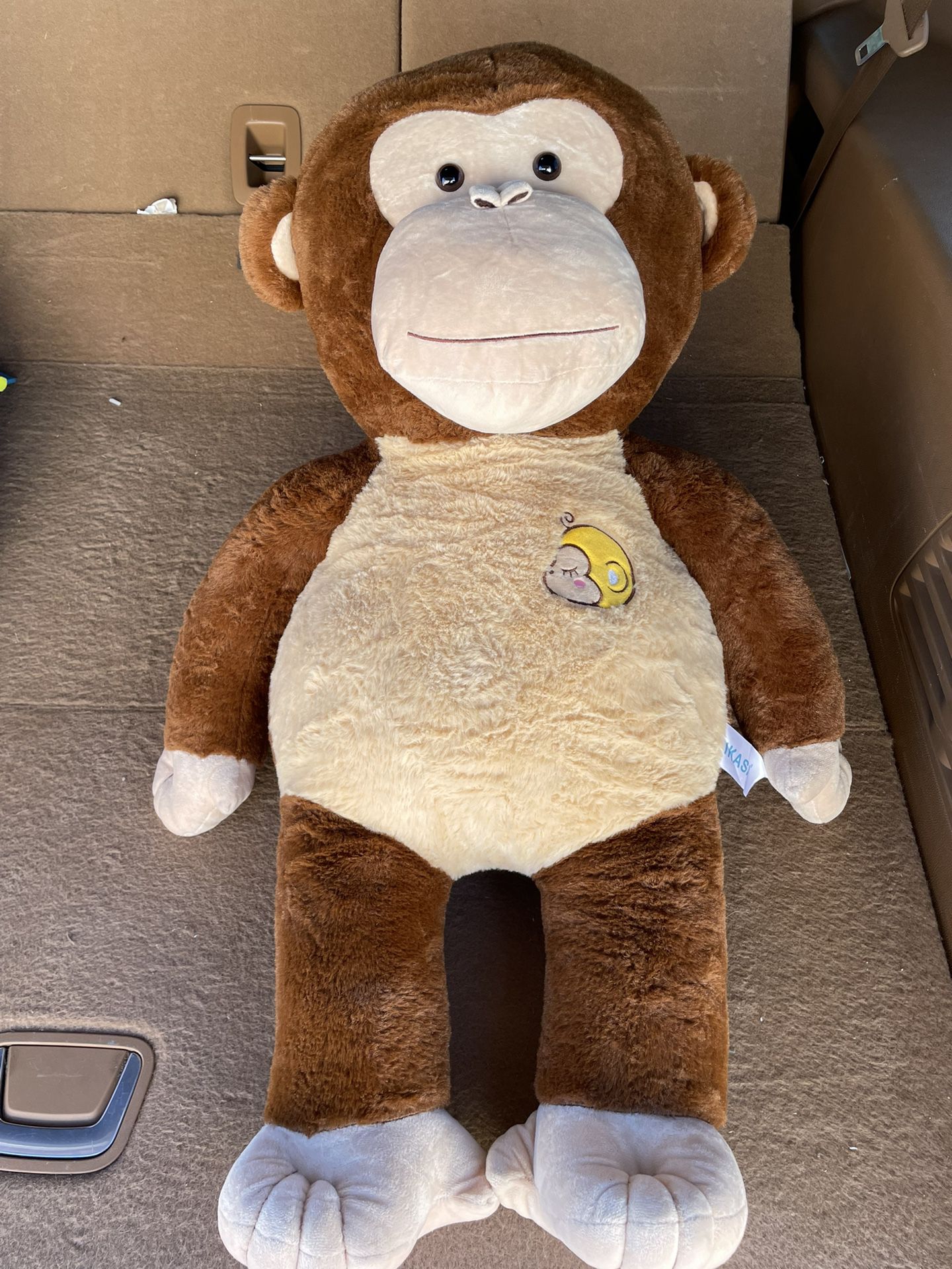 NWOT Adorable 30” Stuffed Monkey