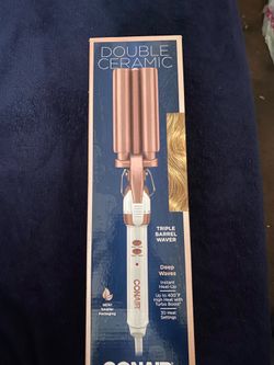 Conair triple barrel waver