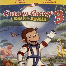 CURIOUS GEORGE 3: BACK To The JUNGLE (DVD-2015)