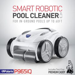 Pool vacuum cleaner - Polaris P965iQ Sport Robotic Pool  Automatic Vacuum Cleaner. 