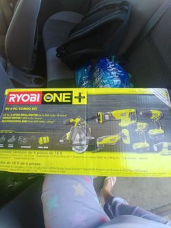 Ryobi 6pc combo kit