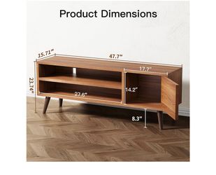 Stand with Storage for TVs up to 55 Inches 