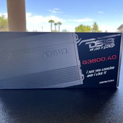 GEN-X Full-Range Class D 4-Channel Amplifier 4 x 300 Watts Rms @ 4-ohm