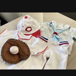 American Girl Doll Baseball Set 