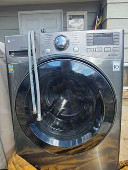 LG Washer Frontload Silver