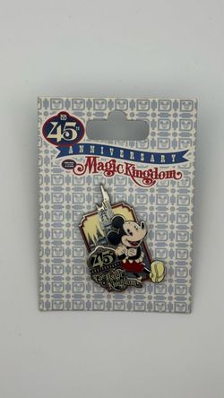 Disney Magic Kingdom 45th Anniversary Collectible Pin