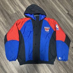 90s Vintage Nets Starter Jacket 