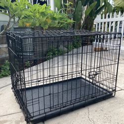 Double Door Dog Crate 30.5 - 21 - 18.5