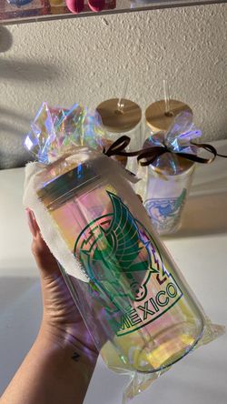 MEXICO glass can