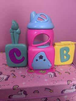 Mini Baby alive Play set With Accesories & 2 Playhouses 