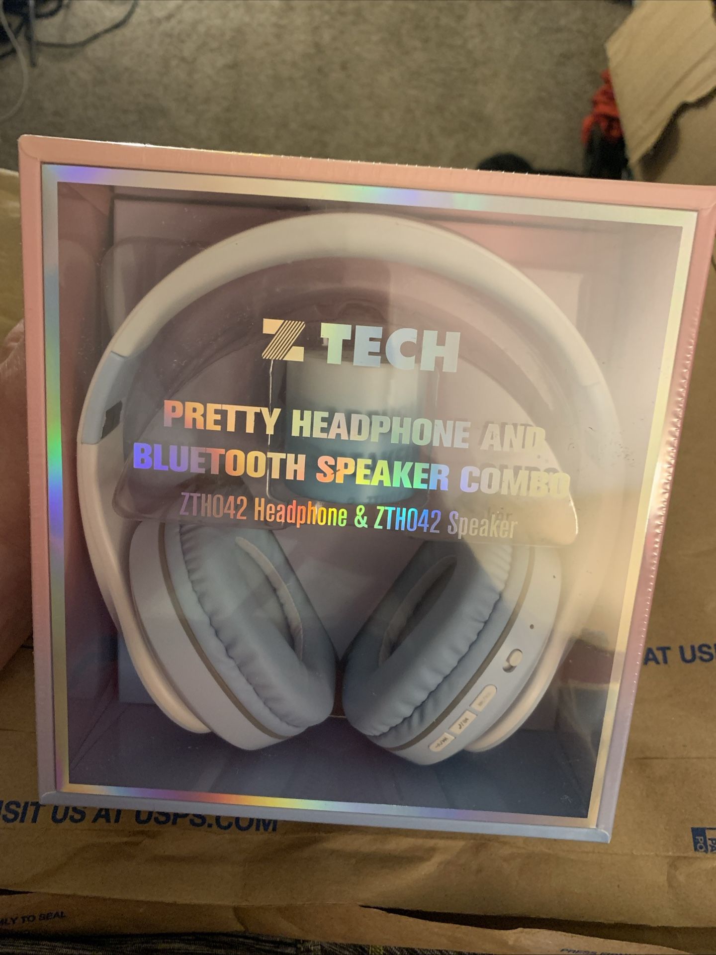 Z-TECH Pretty Headphone and Bluetooth Speaker COMBO! ZTH042 HEADPHONE & SPEAKER!