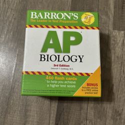 Barron’s AP Biology Book