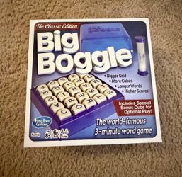 Big Boggle Game