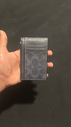 Authentic Coach cardholder