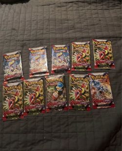 10 Scarlet Violet Base Booster Packs