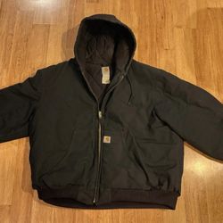 New Era Carhartt 3XL Hoodie Good Condition Black Lined Inside Trading For Jncos