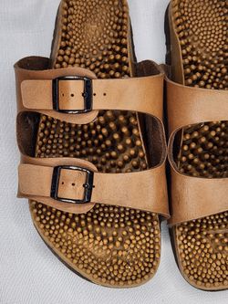 BIRKENSTOCK BIRKIS Super Nobby Leather sandals slides Men s Size 8 for Sale in Evanston IL OfferUp