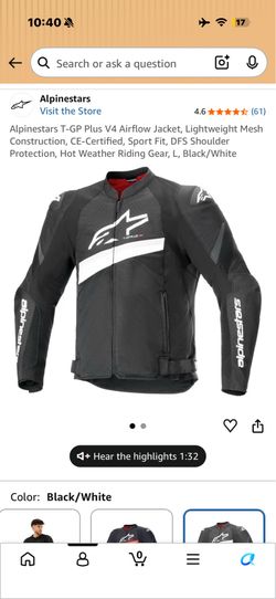 Brand new Alpinestars jacket for sale(with tags)