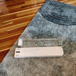 IKEA Voxnan Glass And Metal Bathroom Shelf 64x13