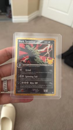 Dark Tyranitar Holo 19/109 Poekemon 30th Celebrations NM