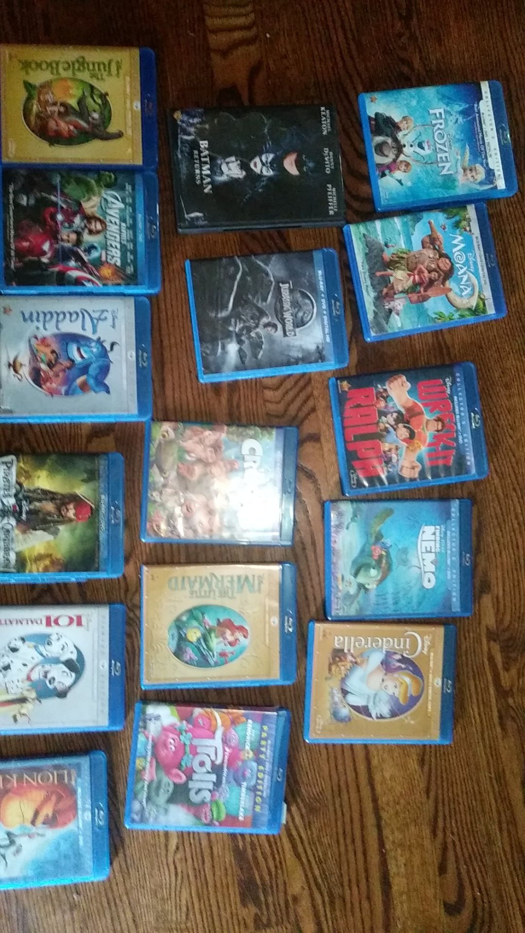 Only dvd copies Disney movies
