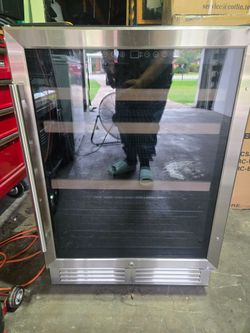 Beverage cooler stainless steel