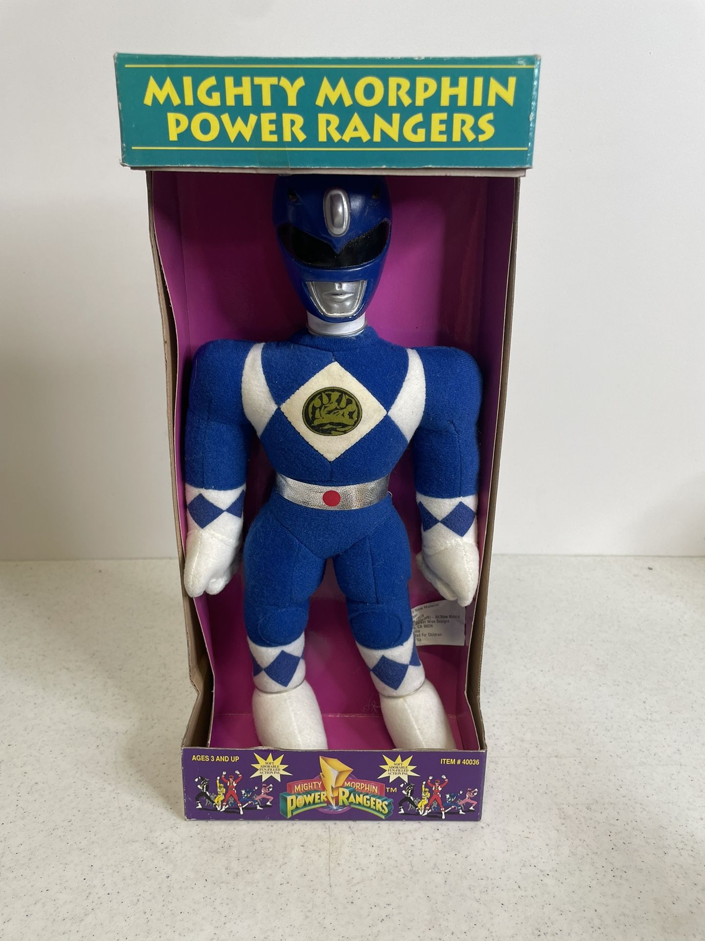 Vintage Power Rangers Plush