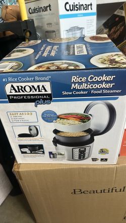Aroma rice cooker slow cooker 4 quartz