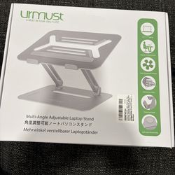 Laptop stand- rose gold-  new in box