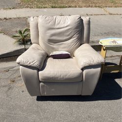 Leather Recliner 