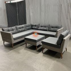 Premium Grade Rattan Outdoor Sectional Patio Furniture Set