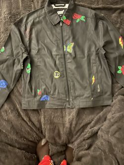 Fresh Prints of Bel-Air Men's Jean jacket Coat  - Drill Clothing