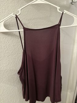 High Neck Flowy Top Size Small