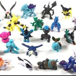 24 Pieces 1” Pokémon Action Figures 