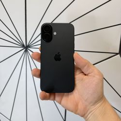 iPhone 16 Black 128GB Unlocked with Apple care till May 2026