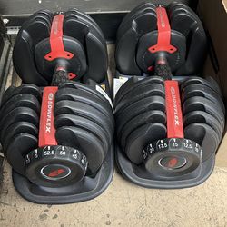 Bowflex adjustable dumbbells