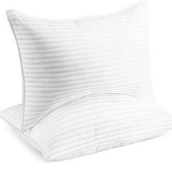 Beckham Hotel Collection Bed Pillows Standard/Queen Size Set of 2 
