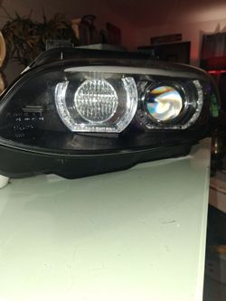 BMW Projector Headlight Black Housing